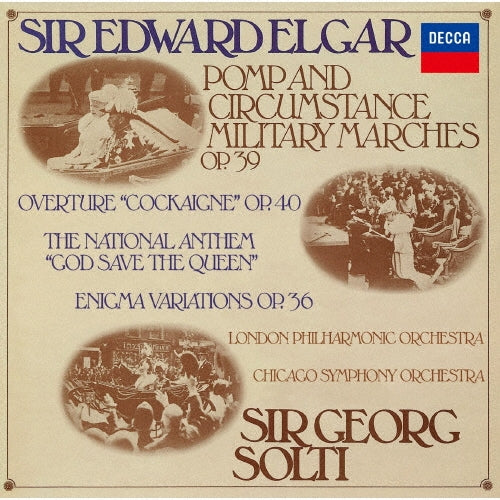 Sir Georg Solti (Conductor) - Enigma Variations, Pomp & Circumstance, Etc: Solti / Cso Lpo (Uhqcd) - Japan UHQCD