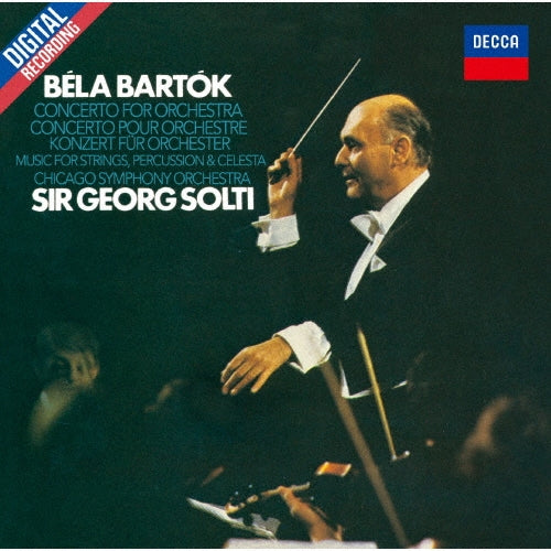 Sir Georg Solti (conductor) - Bartok: Concerto For Orchestra, Music For Strings. Percussion & Celesta - Japan UHQCD