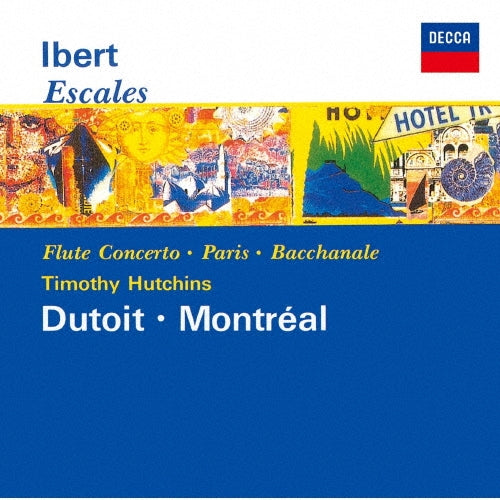 Charles Dutoit - Orch.works, Flute Concerto: Dutoit / Montreal So Hutchins(Fl)(Uhqcd) - Japan UHQCD