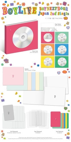 Boynextdoor - Boylife - Japan TAESAN Ver. CD + booklet + photo card + sticker sheet