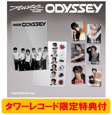 Riize - Vol.1: Odyssey (Photobook Ver.)(Random Cover) - Japan CD