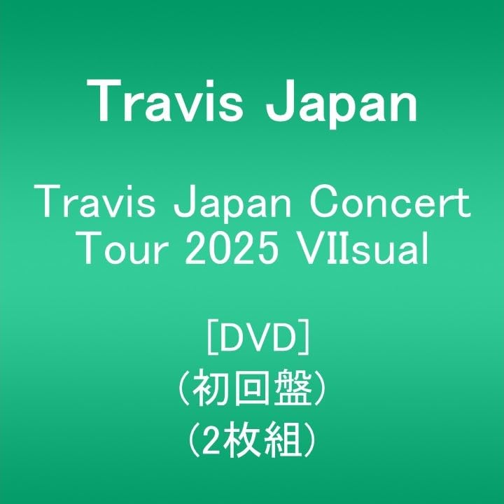 Travis Japan - Travis Japan Concert Tour 2025 VIIsual - Japan 2 DVD + photo booklet Digipak Limited Edition