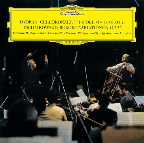 Mstislav Rostropovich - Dvorak: Cellokonzert H-Moll (In B Minor) Tschaikowsky: Rokoko-Variationen OP 55 - Japan 2 SACD Hybrid Limited Edition