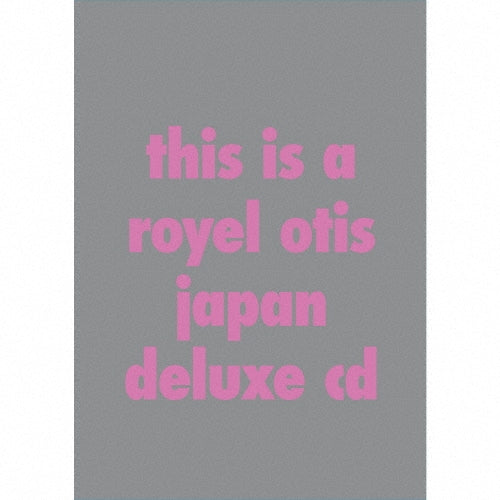 Royel Otis - hickey - Japan CD+Mini Magazine Bonus Track Limited Edition