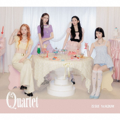 Is:Sue - QUARTET - Japan Type-B CD + Photo Book Limited Edition