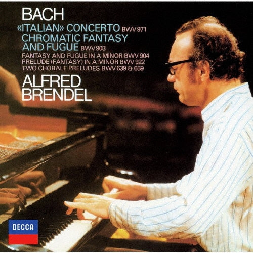 Alfred Brendel - Bach. J.S.: Italian Concerto. Etc. - Japan UHQCD Limited Edition