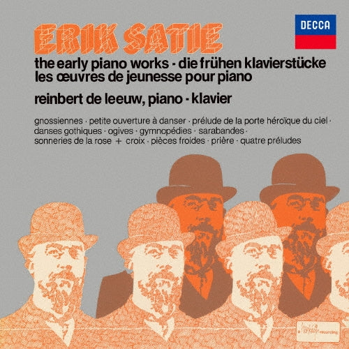 Reinbert De Leeuw (conductor) - Satie The Early Piano Works - Japan 2 SHM-CD