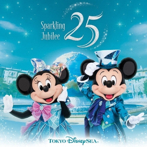 OST - Tokyo Disneysea 25th `sparkling Jubilee`Music Album - Japan Color Vinyl 2 LP Record Limited Edition