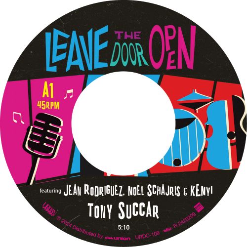 Tony Succar - Leave the Door Open (Silk Sonic Cover) / Uptown Funk (Mark Ronson Ft. Bruno Mars C - Japan 7inch Record