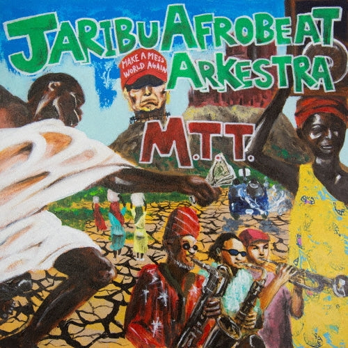 Jaribu Afrobeat Arkestra - M.T.T. (Money Talk Talk or Mad Tyrant T.) - Japan Vinyl LP Record