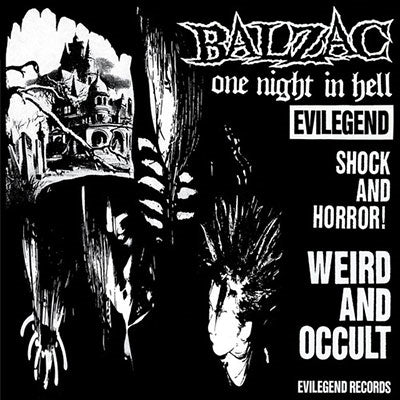 Balzac - One Night In Hell - Japan Vinyl 7 inch Single Record Limited Edition
