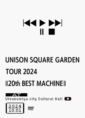 Unison Square Garden - Unison Square Garden Tour 2024「20Th Best Machine」 At Utsunomiya City Cultural Hall 2024.10.01 - Japan DVD+CD