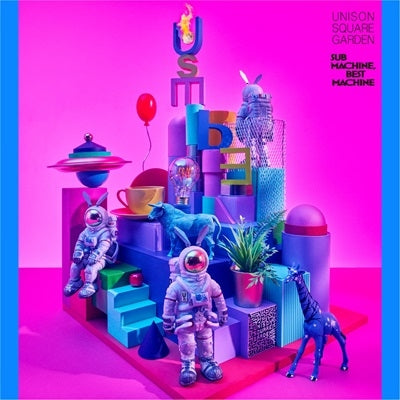 UNISON SQUARE GARDEN - SUB MACHINE, BEST MACHINE - Japan 3 CD