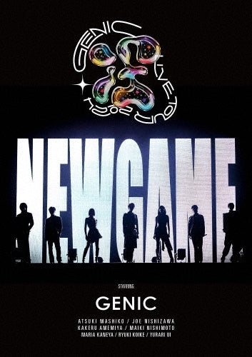 Genic - Genic Live Tour 2024 -If- - Japan Blu-ray Disc + Trading Card A + Live Photo Booklet + Sticker Limited Edition