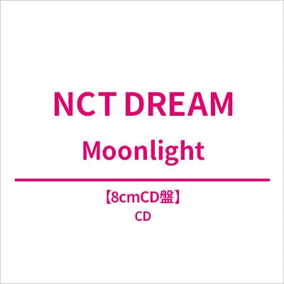 Nct Dream - Moonlight - Japan Mini LP 8cmCD Shingle + Trading Card D