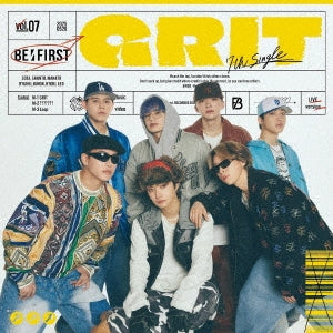 BE:FIRST - Grit Live Ver. - Japan CD+Blu-ray Disc