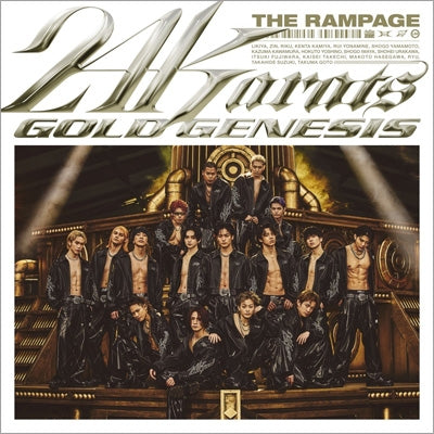 The Rampage From Exile Tribe - 24Karats Gold Genesis - Japan CD+