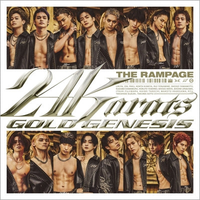 The Rampage From Exile Tribe - 24Karats Gold Genesis - Japan CD Single