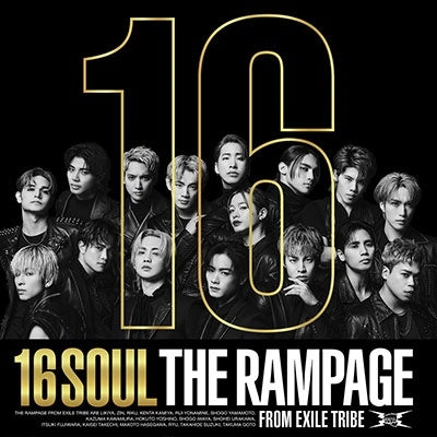 THE RAMPAGE from EXILE TRIBE - 16Soul  - Japan CD + DVD