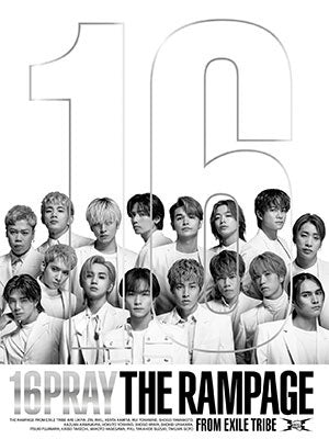 THE RAMPAGE from EXILE TRIBE - 16Pray  - Japan 2 CD +Blu-ray Disc