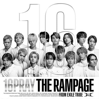 THE RAMPAGE from EXILE TRIBE - 16Pray  - Japan CD + DVD
