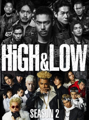 Japanese TV Series-HiGH & LOW SEASON 2 Complete Box-Japan 4 DVD