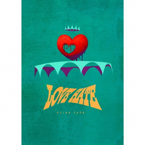 Keina Suda - Love Hate - Japan CD + 3 Blu-ray Disc Limited Edition