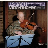 Milton Thomas - J.B. Bach: Unaccompanied Viola (Cello) All Songs - Japan 2 CD