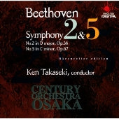 Takaseki Ken - Ken Takaseki Beethoven Symphony No. 2 and No. 5 "Fate" - Japan CD