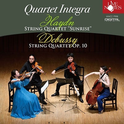 Quartet Integra Debussy (1862-1918) - Debussy String Quartet, Haydn String Quartet No.78 - Japan CD