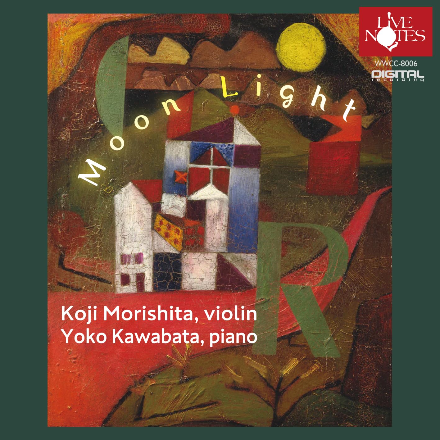 Koji Morishita, Yoko Kawabata - Moon Light - Japan CD