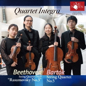 Quartet Integra - Beethoven: Beethoven String Quartet No.9, Bartok String Quartet No.5 - Japan CD