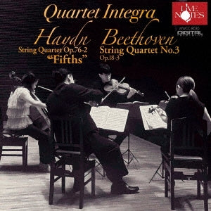 Quartet Integra Haydn - Haydn Beethoven String Quarter Op.76-2 String Quartet No.3 "Fifths" - Japan CD