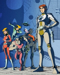 Japanese TV Anime - Captain Future Blu-ray BOX Vol.1 - Japan 5 Blu-ray Disc