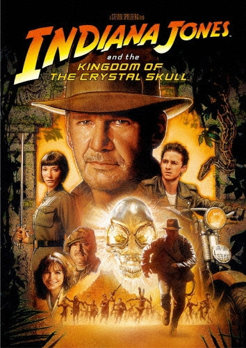 Movie-Indiana Jones And The Kingdom Of The Crystal Skull-Japan DVD