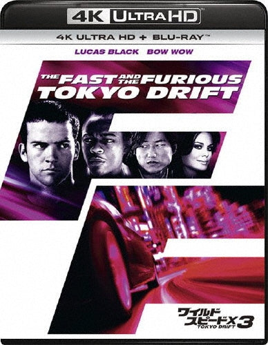 Movie-The Fast And The Furious - Tokyo Drift -Japan 4K Ultra HD Blu-ray Disc+Blu-ray Disc