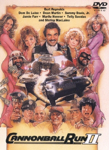 Movie-The Cannonball Run 2-Japan DVD