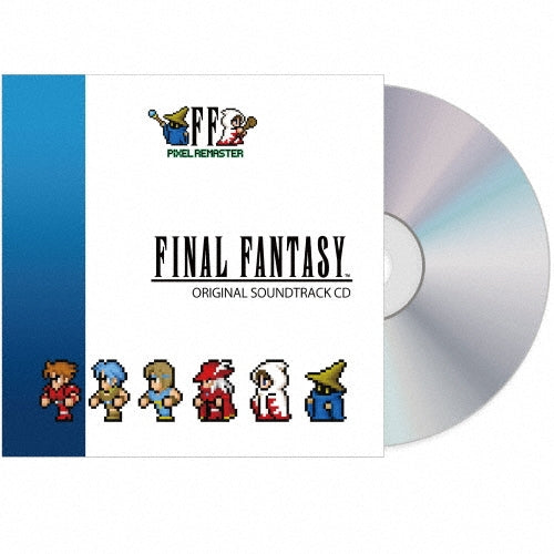 Game Music - Final Fantasy I Pixel Remaster Original Soundtrack Cd - Japan CD + booklet + stickers
