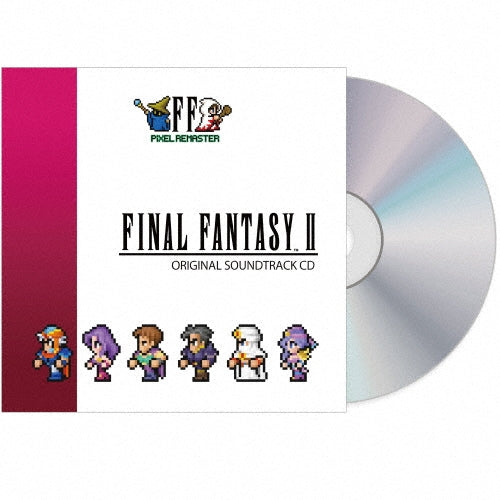 Game Music - Final Fantasy Ii Pixel Remaster Original Soundtrack Cd - Japan CD + booklet + stickers