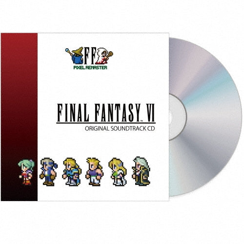 Game Music - Final Fantasy Vi Pixel Remaster Original Soundtrack Cd - Japan 4CD + booklet + stickers