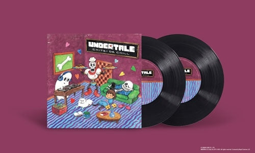 Kono Subarashii Sekai Ni Shukufuku Wo! - Undertale: Chitei De Chill - Japan Black Vinyl 2 LP Record