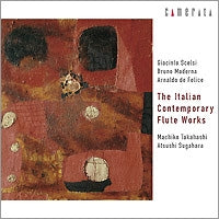 Machiko Takahashi - Italian Contemporary Flute Works - Japan CD