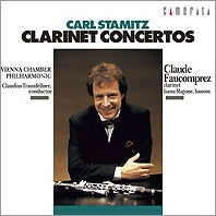 Claude Faucomprez - Stamitz: Clarinet Concertos - Japan CD