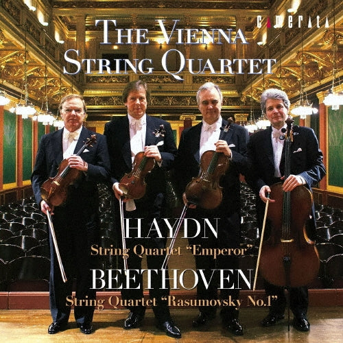 Wiener Streich Quintett - Haydn: String Quartet `emperor` Beethoven: String Quartet `rasumovsky No.1` - Japan CD