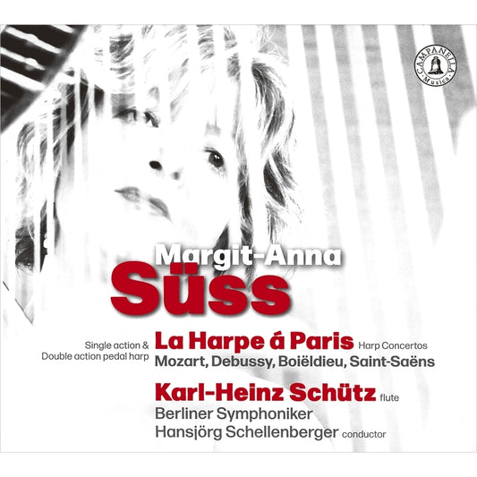 Margit-Anna Suss(Hp)Karl-Heinz Schutz(Fl)Hansjorg Schellenberger / Berlin Symphony Orchestra - La Harpe A Paris -Harp Concertos - Import CD