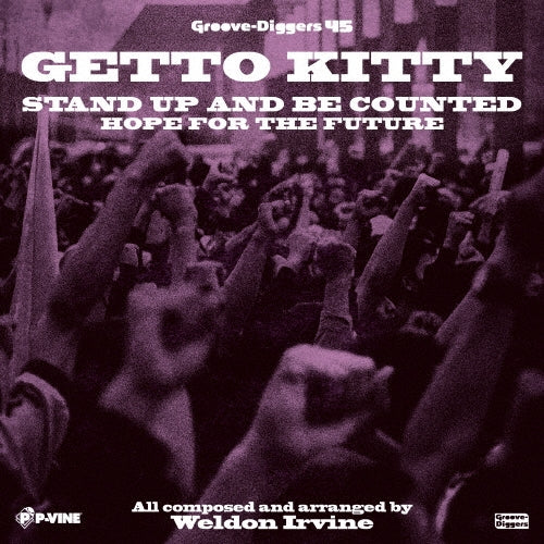 Getto Kitty - Stand Up And Be Counted / Hope For The Future - Japan Black Vinyl 7 Inch Single Record Limited Edition
