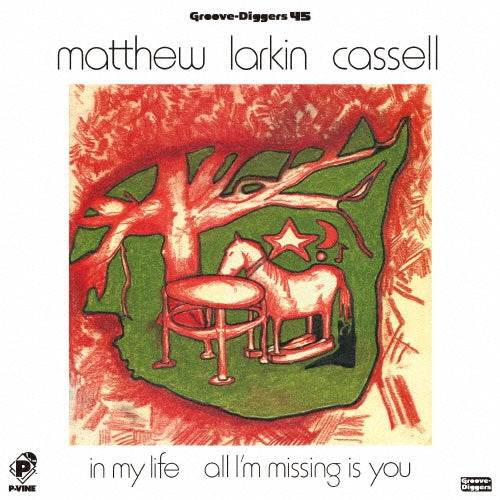 Matthew Larkin Cassell - In My Life / All I`M Missing Is You - Japan Yellow and Green Vinyl 7 Inch Single Record Limited Edition