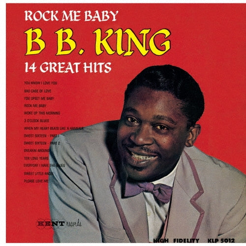 B.B. King - Rock Me Baby - Japan Vinyl LP Record Limited Edition