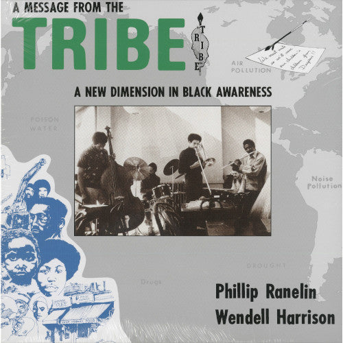 Wendell Harrison - Message From The Tribe Box Set (2Nd Cover Motif Ver.) - Japan LP Record+Magazin