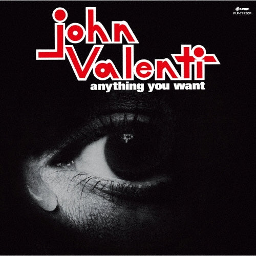 John Valenti - Anything You Want - Japan Colored Vinyl LP Record Limited Edition